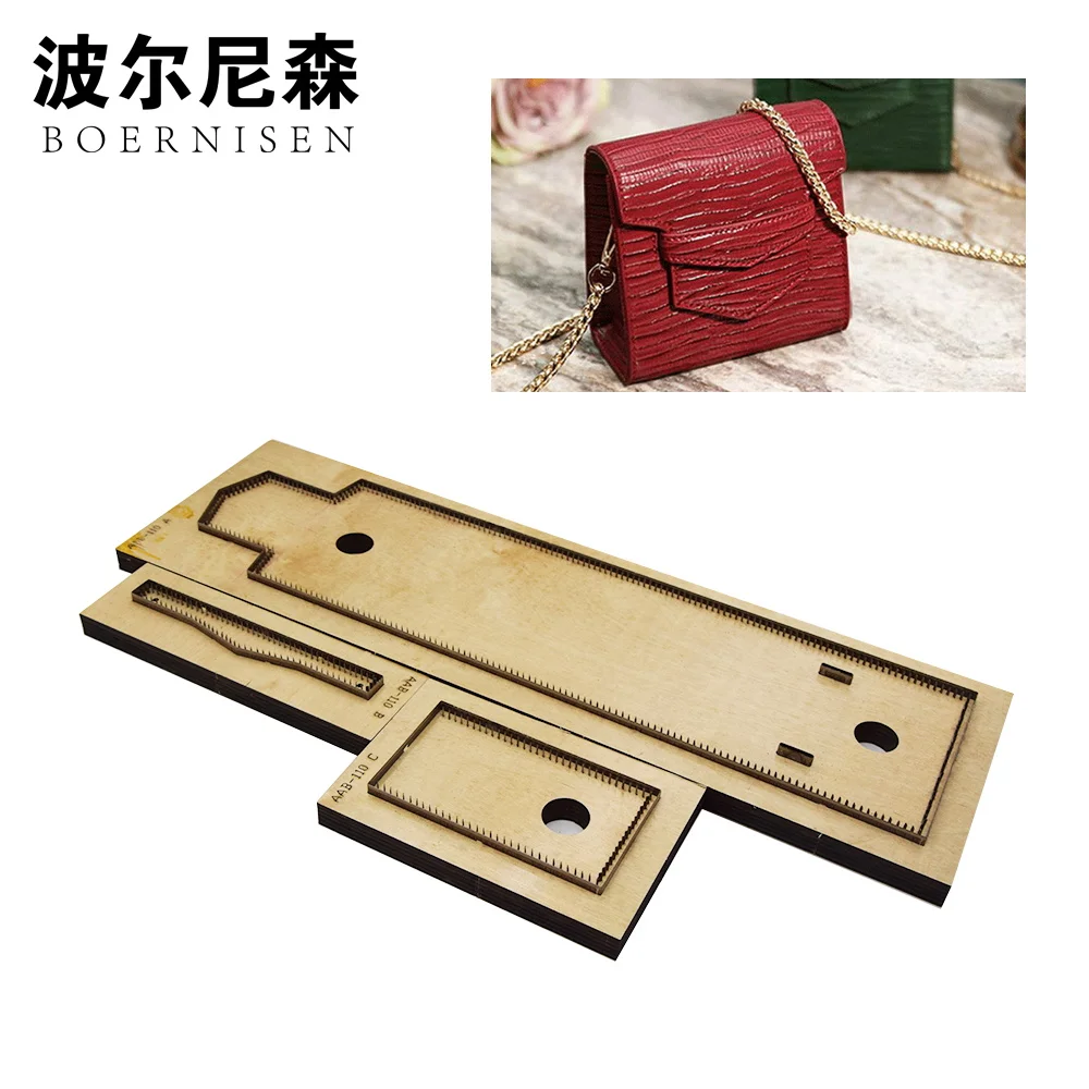 Knife Molds Shoulder Bag Wallet Diy Leather Die-cut Leather Craft Pendant Jewelry Laser Machine Cutting Leather Goods
Knife Molds Shoulder Bag Wallet Diy Leather Die-cut Leather Craft Pendant Jewelry Laser Machine Cutting Leather Goods