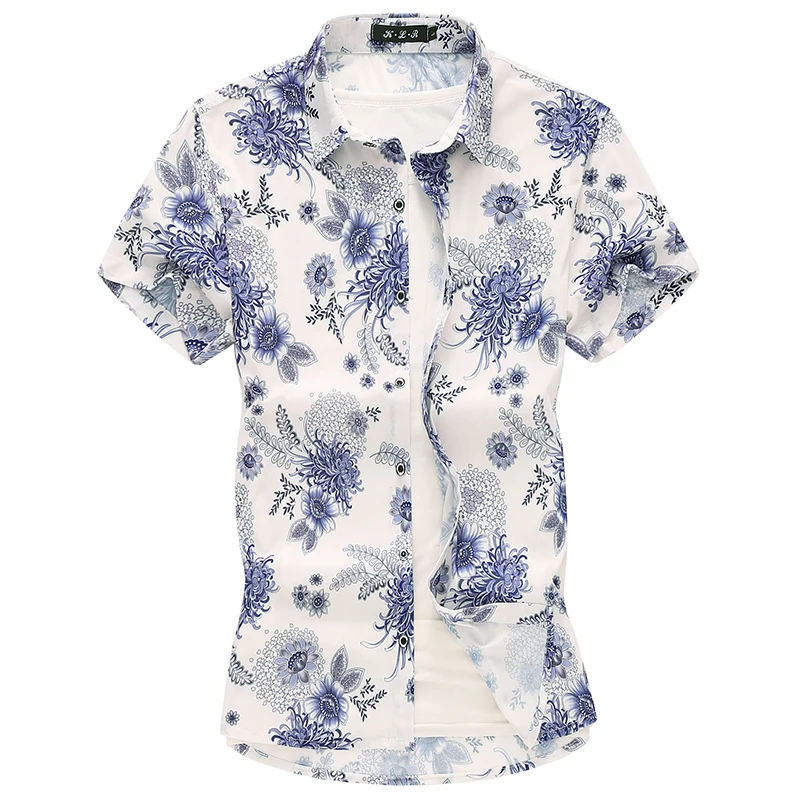 Very Good Quality Mercerized Cotton Men's Shirt Red Blue Elastic Feeling Floral Short Sleeve Shirts Large Size 7XL 5XL 6XL #9991
Very Good Quality Mercerized Cotton Men's Shirt Red Blue Elastic Feeling Floral Short Sleeve Shirts Large Size 7XL 5XL 6XL #9991