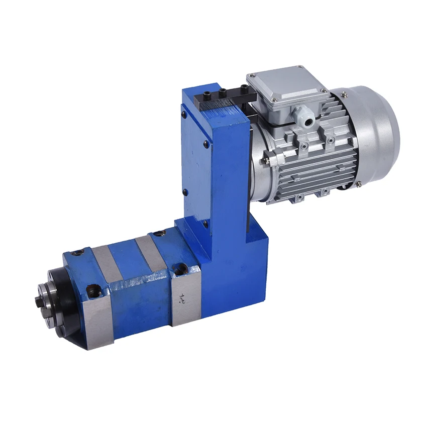New Boring And Milling Spindle Head Combination 02 High Speed With 0.75 Motor Wire Cutting Bracket 380V 750W MT3 / BT30 / ER25
New Boring And Milling Spindle Head Combination 02 High Speed With 0.75 Motor Wire Cutting Bracket 380V 750W MT3 / BT30 / ER25