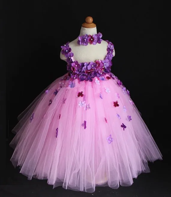 New Girls Flowers Crochet Tutu Dress Kids Fluffy Pink Tulle Tutus Ball Gown with Lace Straps and Headband Children Party Dresses
New Girls Flowers Crochet Tutu Dress Kids Fluffy Pink Tulle Tutus Ball Gown with Lace Straps and Headband Children Party Dresses