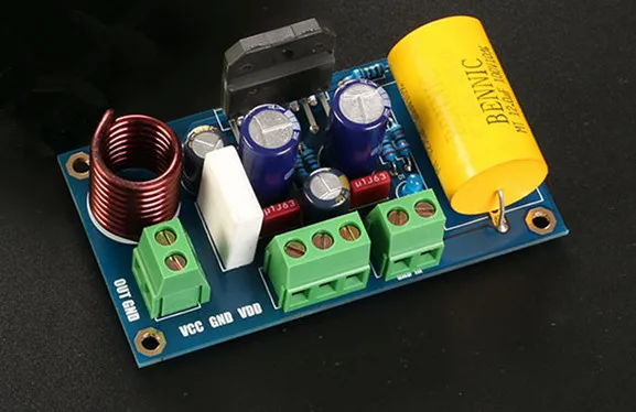LM3886TF 100W mono power amplifier board DIY kits BENNIC audio input coupling capacitor
LM3886TF 100W mono power amplifier board DIY kits BENNIC audio input coupling capacitor