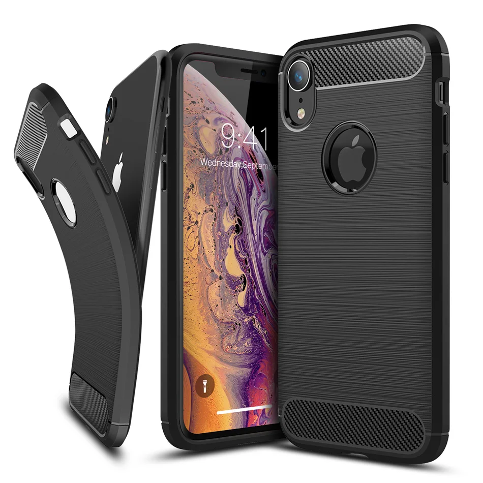 Bumper for iPhone XS Case Cover for iPhone XS Max Luxury Carbon Fiber Silicone Soft TPU Shockproof Case for iPhone XR Phone capa
Bumper for iPhone XS Case Cover for iPhone XS Max Luxury Carbon Fiber Silicone Soft TPU Shockproof Case for iPhone XR Phone capa