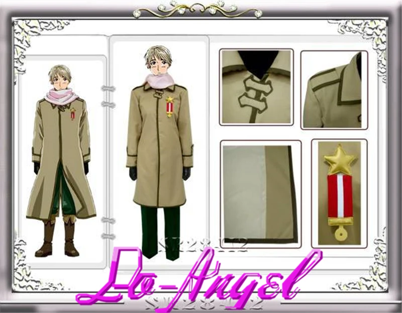 Аниме APH Axis Powers Hetalia Россия военная форма полный комплект косплей Хэллоуин костюм для вечеринки Индивидуальный размер
Аниме APH Axis Powers Hetalia Россия военная форма полный комплект косплей Хэллоуин костюм для вечеринки Индивидуальный размер