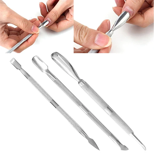 3 Pcs Stainless Steel Cuticle Tools Spoon Pusher Remover Manicure Pedicure Set B9GW
3 Pcs Stainless Steel Cuticle Tools Spoon Pusher Remover Manicure Pedicure Set B9GW
