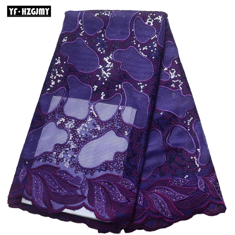 High Quality Lace Fabric 5 Yards Sequin Embroidery Latest French Nigerian Bridal Laces French Tulle Net Lace Fabric A1560
High Quality Lace Fabric 5 Yards Sequin Embroidery Latest French Nigerian Bridal Laces French Tulle Net Lace Fabric A1560