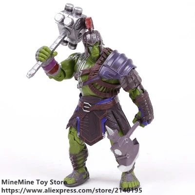 Мстители Диснея Marvel 3 Ragnarok Халк Робер Брюс 20 см фигурка героя Аниме ПВХ