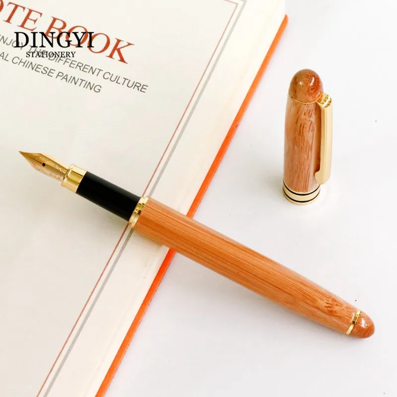 New Bamboo Wooden Fountain Pen 0.5mm Extra Fine Nib Luxury Writing Gift Calligraphy Pens Stationery Office School Supplies
New Bamboo Wooden Fountain Pen 0.5mm Extra Fine Nib Luxury Writing Gift Calligraphy Pens Stationery Office School Supplies