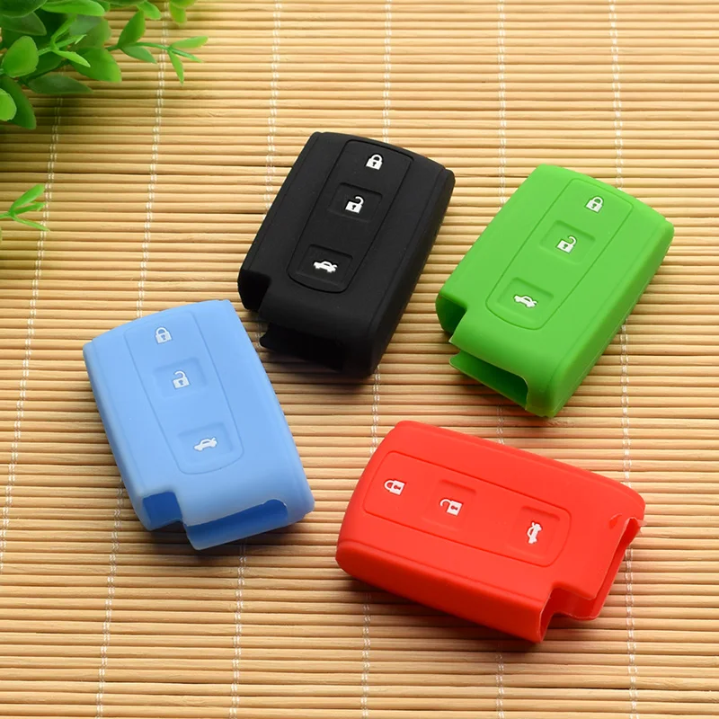 Silicone rubber key fob cover sticker repair protect skin for TOYOTA Prius Crown Avensis Verso smart remote keyless accessories
Silicone rubber key fob cover sticker repair protect skin for TOYOTA Prius Crown Avensis Verso smart remote keyless accessories