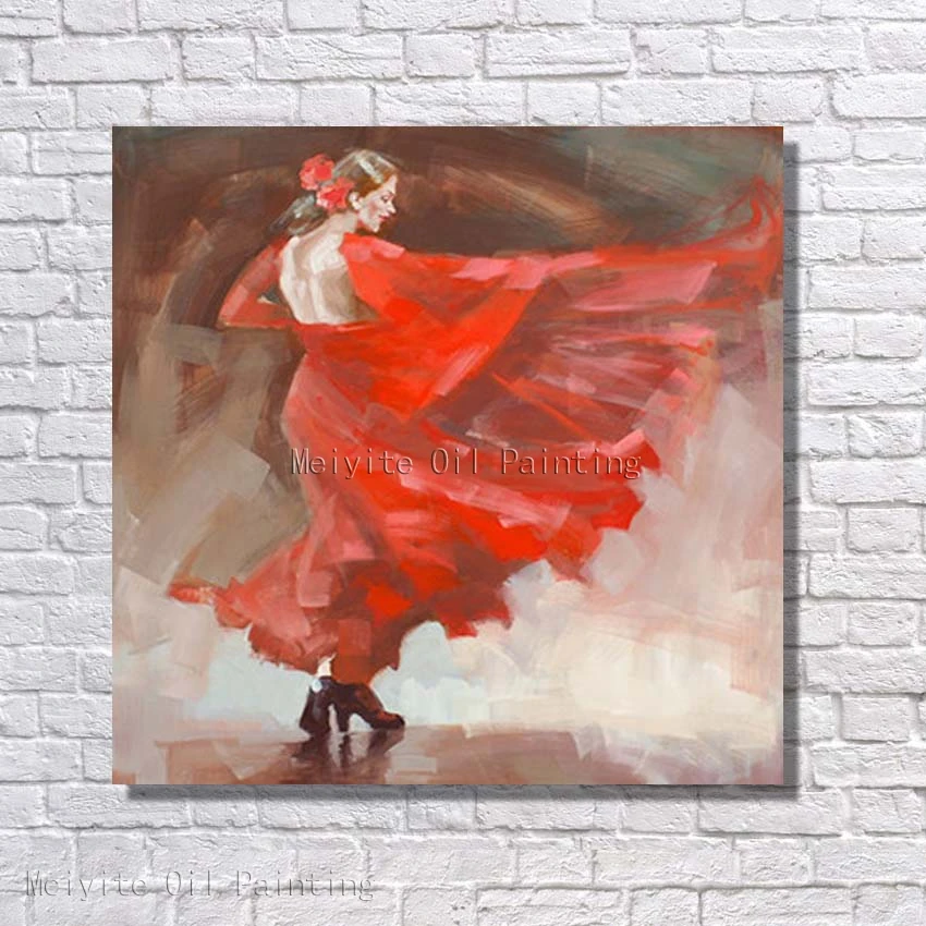 Free Shipping High Quality Handmade Abstract Modern Dance Girl Oil Painting on Canvas Wall Pictures Home Decoration no Framed
Free Shipping High Quality Handmade Abstract Modern Dance Girl Oil Painting on Canvas Wall Pictures Home Decoration no Framed