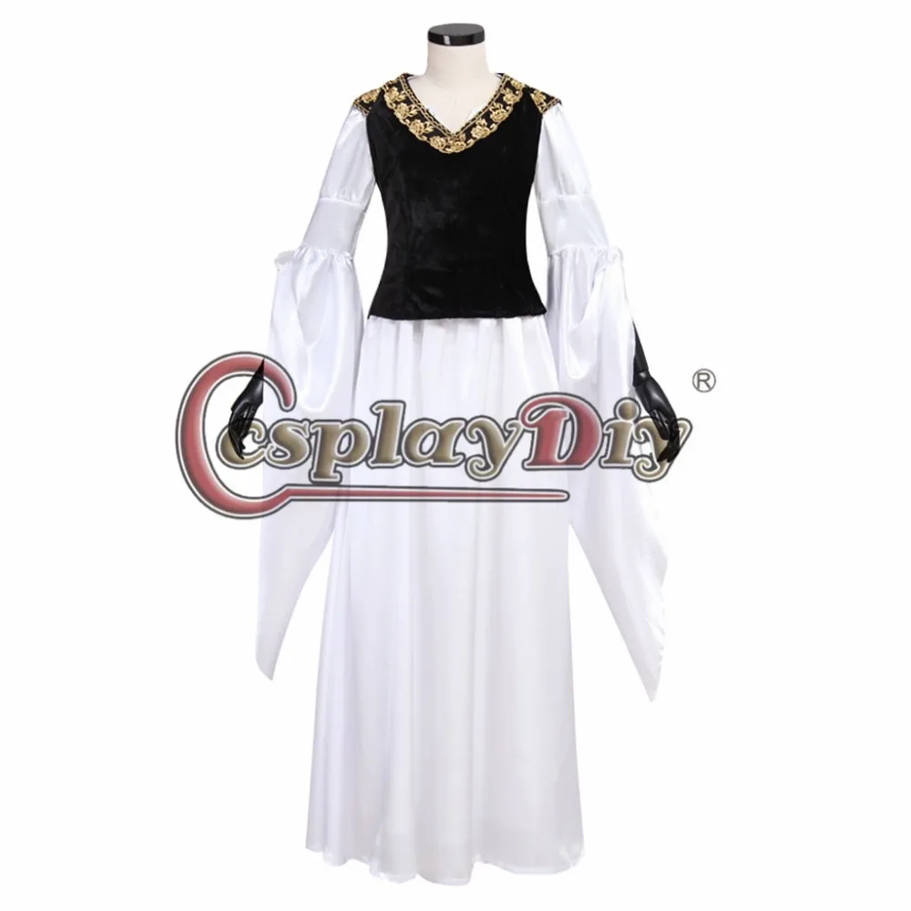 Cosplaydiy Властелин колец ёвин щит Девичья одежда косплей платье костюм для взрослых