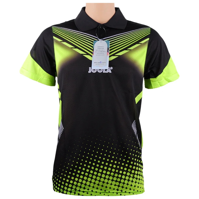 Одежда для настольного тенниса JOOLA футболка унисекс рубашка с коротким рукавом