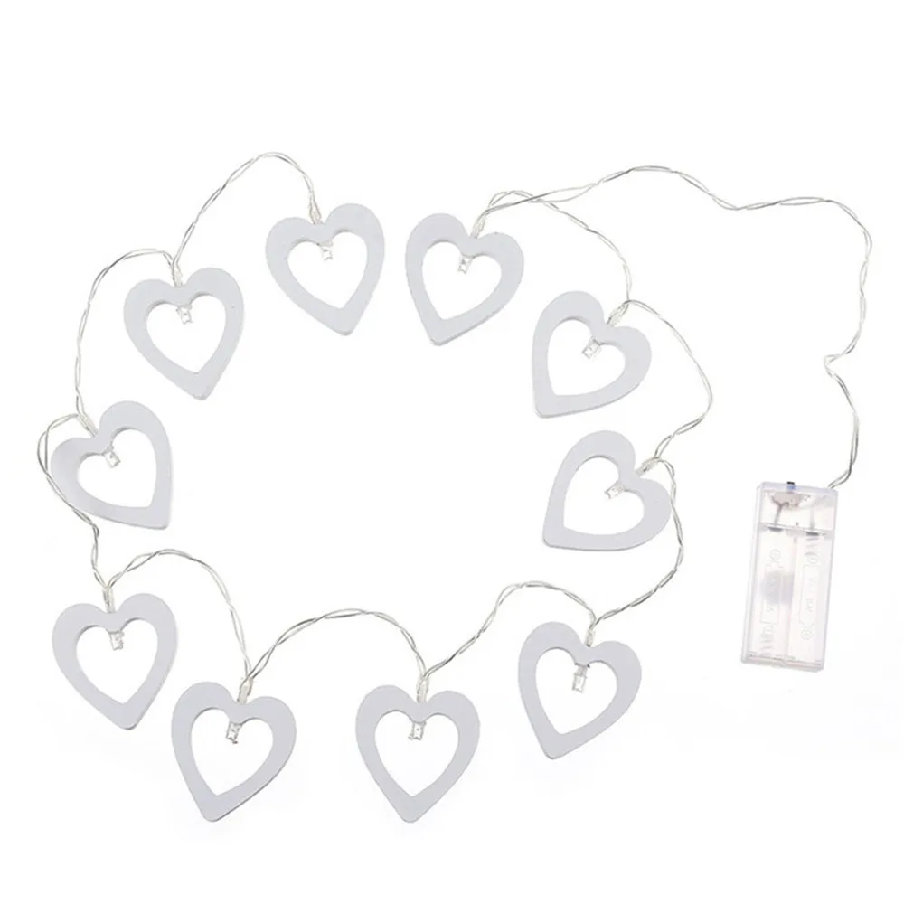 1.2M 10 LEDs Romantic Wood Heart String Light Valentine's Day Lamp Battery Operated Party Wedding Decoration Fairy Lights
1.2M 10 LEDs Romantic Wood Heart String Light Valentine's Day Lamp Battery Operated Party Wedding Decoration Fairy Lights