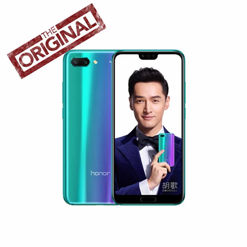 Глобальная версия Honor 10 смартфон 4G LTE 24.0MP AI камера 3D изогнутое стекло Kirin 970