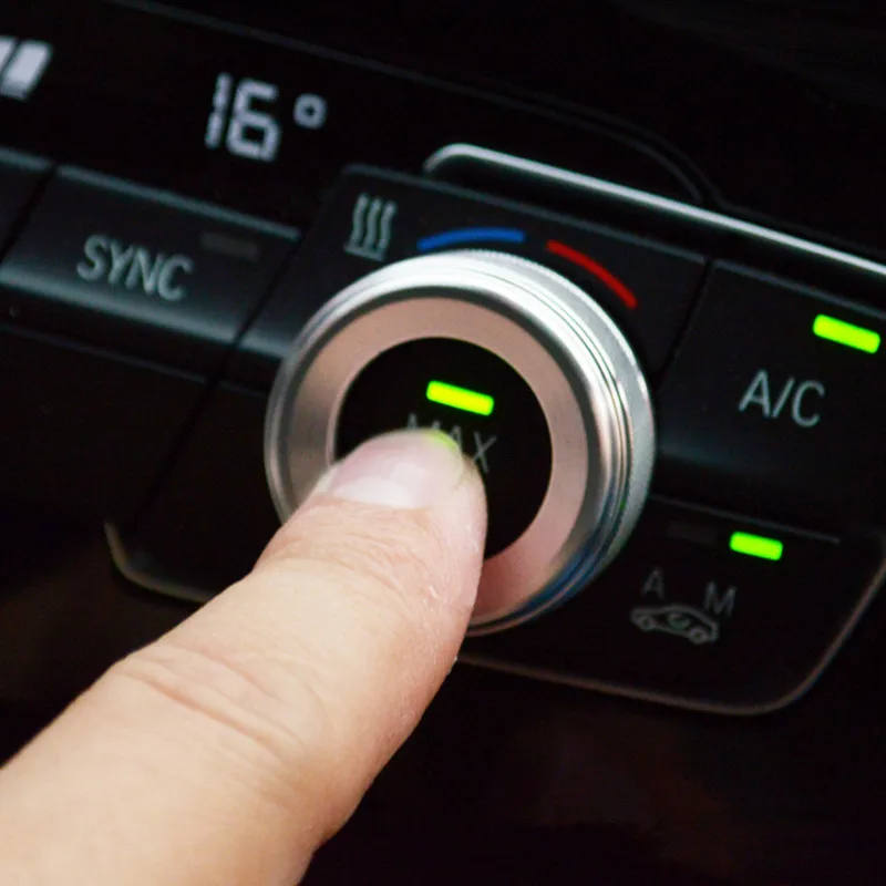 Center Console Air Conditioning Knob Ring decoration cover trim 2pcs for BMW X1 2016-18 Aluminium alloy Car styling
Center Console Air Conditioning Knob Ring decoration cover trim 2pcs for BMW X1 2016-18 Aluminium alloy Car styling