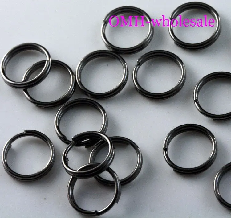 OMH wholesale 10mm 500pcs Jewelry accessories Finding DIY circle black Plated Open Metal split Rings DY51
OMH wholesale 10mm 500pcs Jewelry accessories Finding DIY circle black Plated Open Metal split Rings DY51