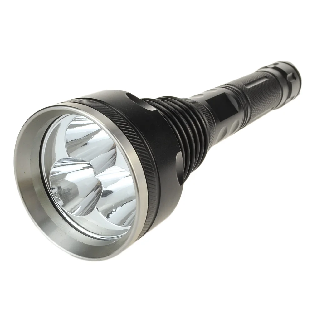 Супер яркий светодиодный фонарик 4000LM 3x CREE XM L T6 3T6 с 5 режимами 18650 высокой мощности