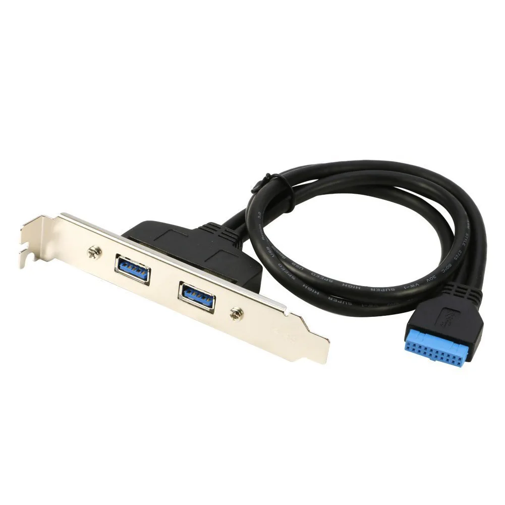 3,0 футов материнская плата 20-контактный разъем на 2 порта USB кронштейн PCI разъем для задней панели кабель-адаптер с
3,0 футов материнская плата 20-контактный разъем на 2 порта USB кронштейн PCI разъем для задней панели кабель-адаптер с