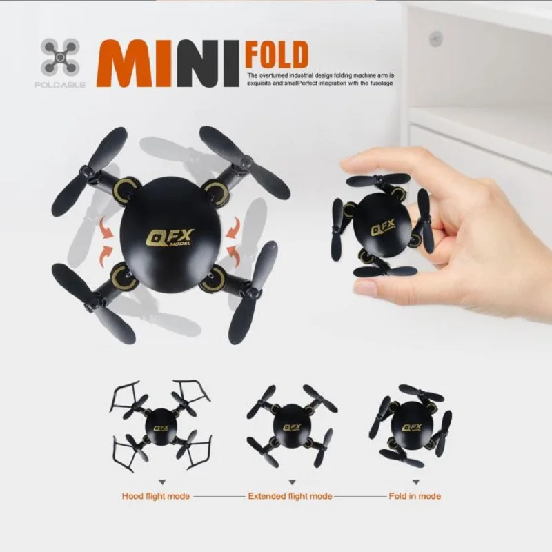 2018 Wifi FPV mini RC Foldable Selfie Drone With 0.3MP Camera 2.4G attitude hold RC pocket toy mini racing quadcopter
2018 Wifi FPV mini RC Foldable Selfie Drone With 0.3MP Camera 2.4G attitude hold RC pocket toy mini racing quadcopter