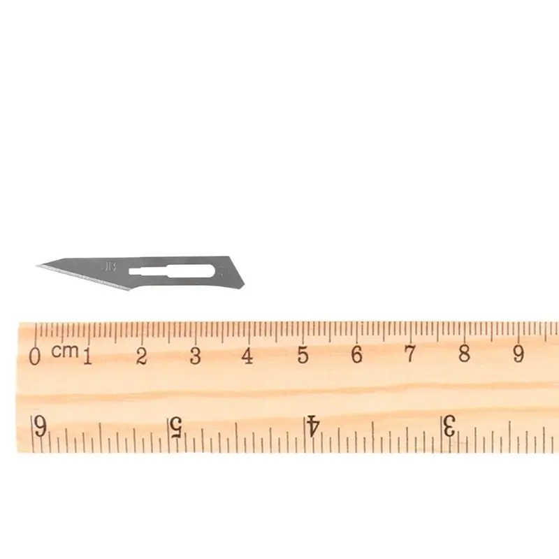 10pcs 11# Scalpel Knife Blades For Wood Carving Engraving Craft Sculpture Cutting Tool PCB Repair
10pcs 11# Scalpel Knife Blades For Wood Carving Engraving Craft Sculpture Cutting Tool PCB Repair