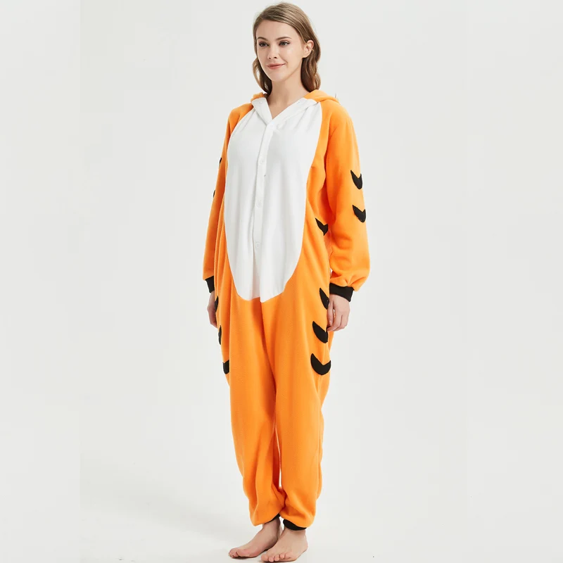 XXL Bengal Tiger Kigurumi Women Onesies For Adults Animal One-Piece Pajamas Cosplay Unisex Sleepwear Pyjamas Halloween Costume
XXL Bengal Tiger Kigurumi Women Onesies For Adults Animal One-Piece Pajamas Cosplay Unisex Sleepwear Pyjamas Halloween Costume