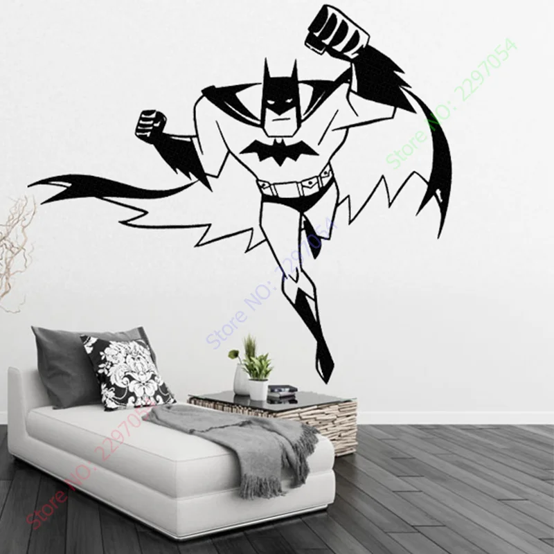 SUPERHERO Vinyl wall art sticker poster wallpaper childrens themed room decals wall stickers
SUPERHERO Vinyl wall art sticker poster wallpaper childrens themed room decals wall stickers