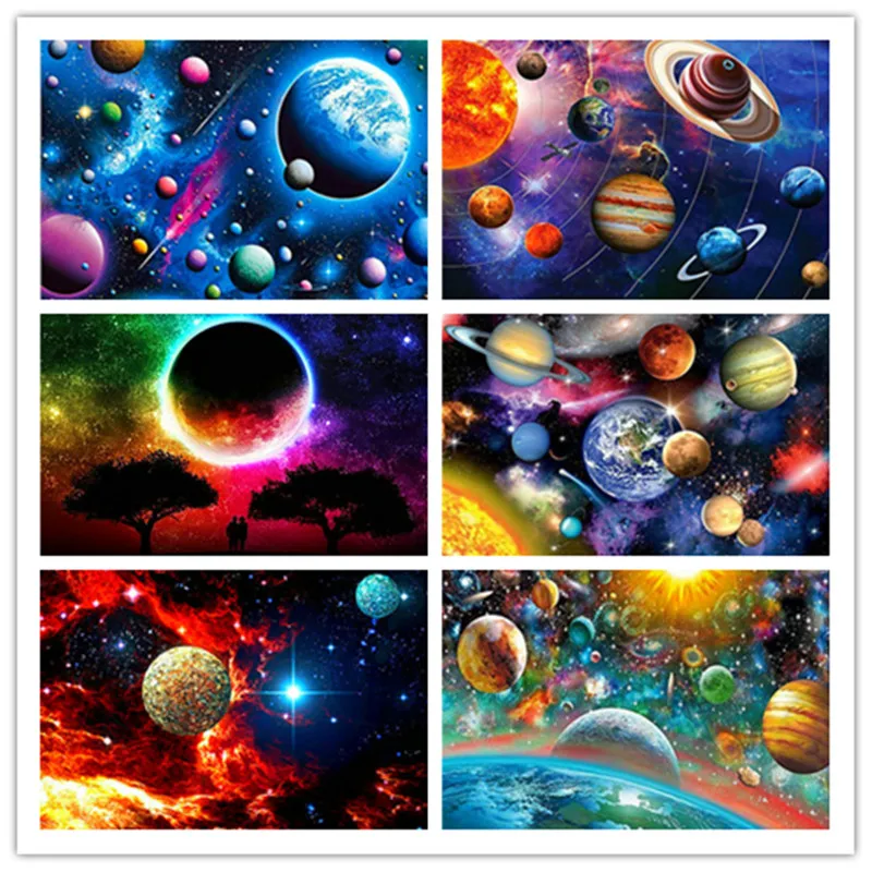 New 5D Diamond Painting Planet Landscape Full Square Colorful Diamond Embroidery Rhinestone Diamond Painting Home Decor Kit
New 5D Diamond Painting Planet Landscape Full Square Colorful Diamond Embroidery Rhinestone Diamond Painting Home Decor Kit