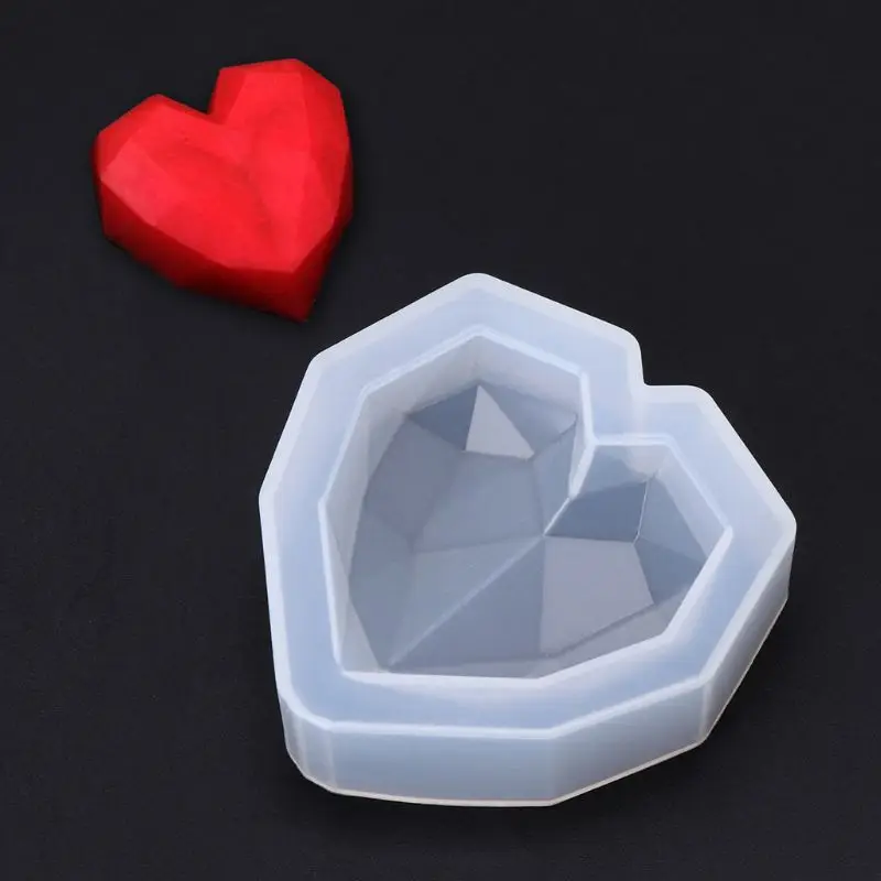 1PC Silicone Mold Mirror Heart Shaped Cutting Face DIY Jewelry Making Pendant Cake Chocolate Bakery Tools Epoxy Resin UV Molds
1PC Silicone Mold Mirror Heart Shaped Cutting Face DIY Jewelry Making Pendant Cake Chocolate Bakery Tools Epoxy Resin UV Molds