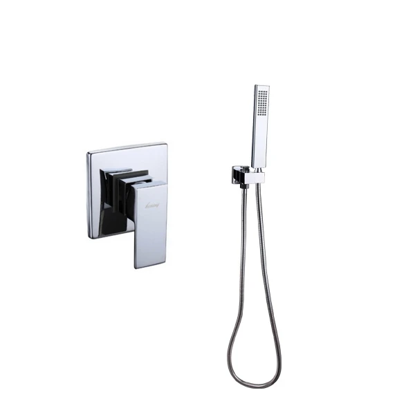 Bathroom Mixer Concealed shower set faucet torneira Wall Mounted single function Mixer Taps copper mixing valve+seat+hand shower
Bathroom Mixer Concealed shower set faucet torneira Wall Mounted single function Mixer Taps copper mixing valve+seat+hand shower
