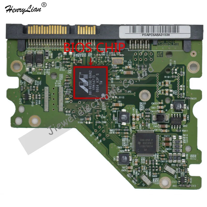 HDD PCB для/логическая плата/номер платы: Φ 32M REV03|Компьютерные кабели и разъемы| |