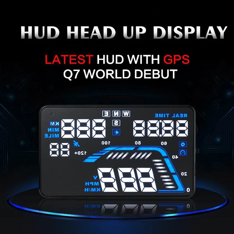 Многофункциональный 5 ''проекционный дисплей HUD для toyota Camry Mark X Prius Corolla 86 C HR Prado