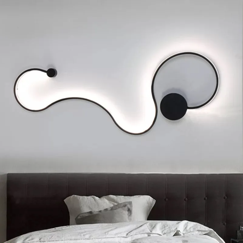 LED European style simple indoor lighting home study living room bedroom bed bar cafe KTV leisure hotel creative track wall lamp
LED European style simple indoor lighting home study living room bedroom bed bar cafe KTV leisure hotel creative track wall lamp