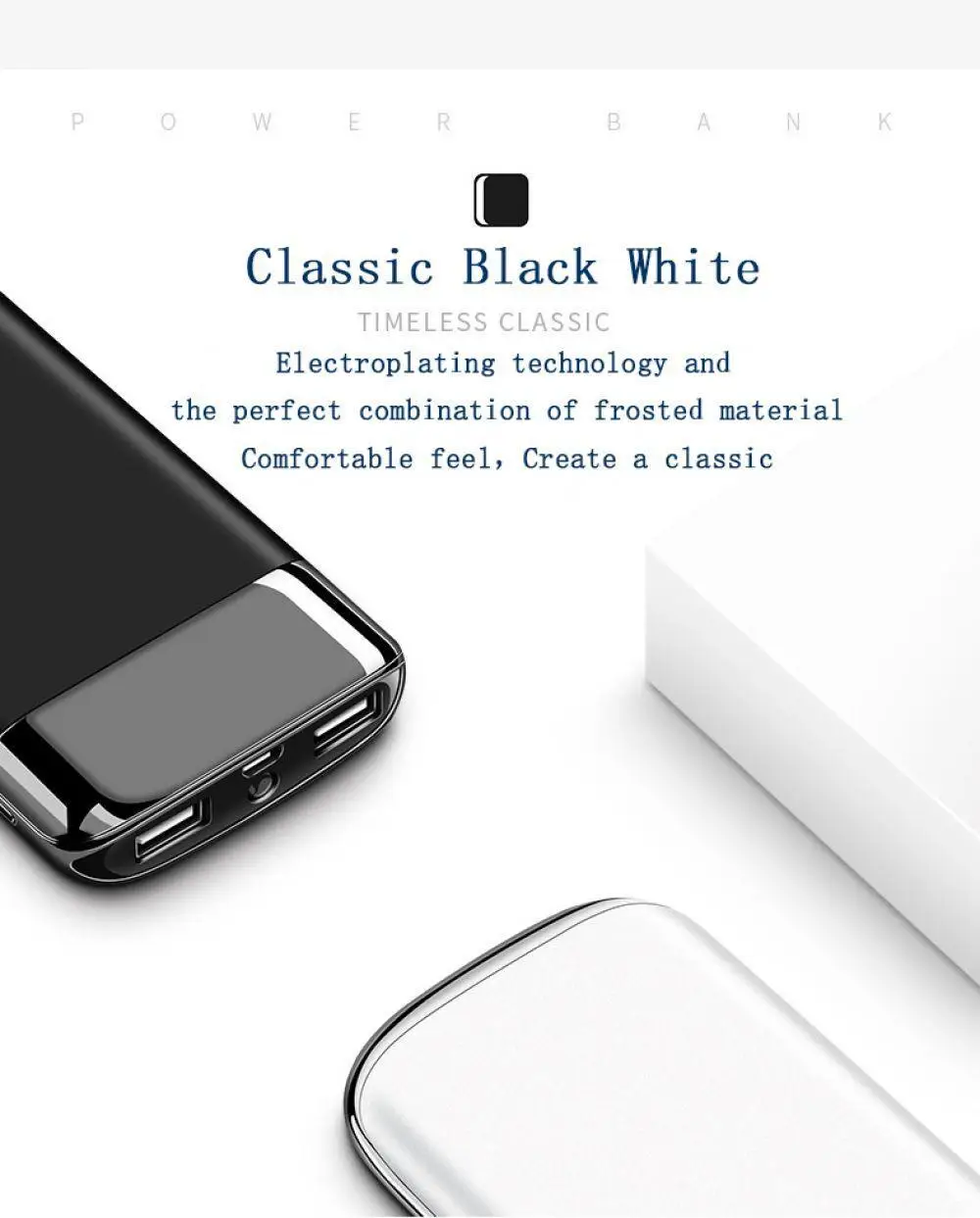 Power Bank Phone Charger 20000mah for iphone Xiaomi 8 X Mobile LCD External 18650 USB Battery | Мобильные телефоны и