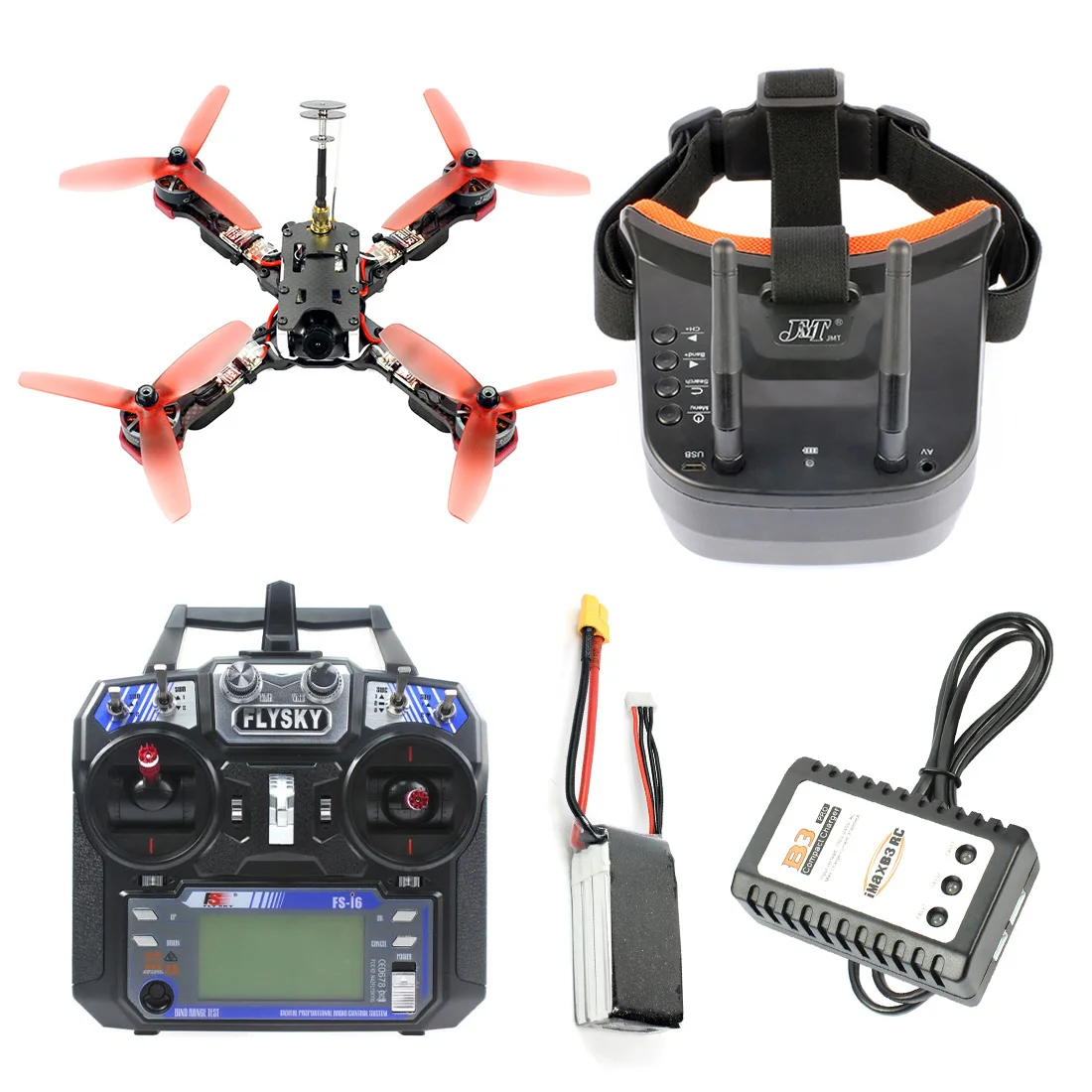 

Frog 218mm 2.4G 6CH RC Racer Drone RTF Betaflight F4 Pro V2 BLHeli-s 30A 5.8G 25/200/400mW VTX Mini 700TVL Camera FPV Quadcopter