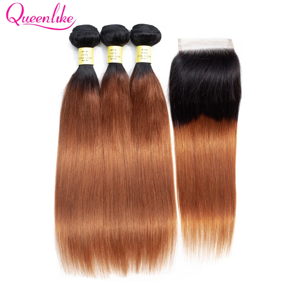 QueenLike Human Hair Products 3 4 Ombre Bundles With Closure Non Remy Color 1B 30 Peruvian Straight Hair Bundles With Closure
QueenLike Human Hair Products 3 4 Ombre Bundles With Closure Non Remy Color 1B 30 Peruvian Straight Hair Bundles With Closure