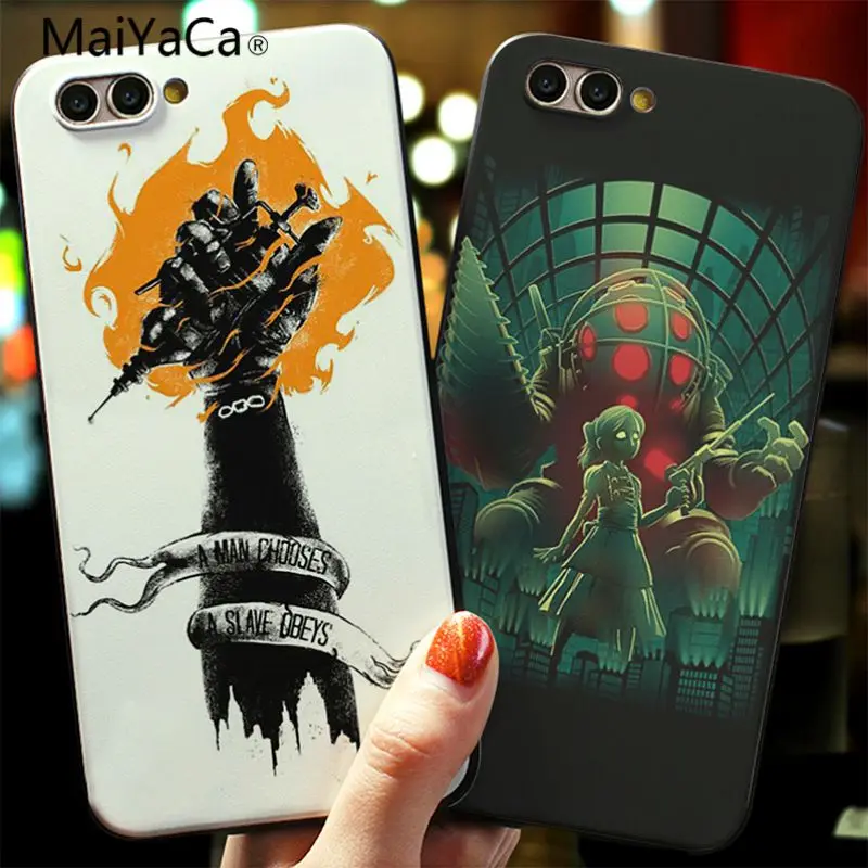 Мягкий силиконовый чехол MaiYaCa Bioshock для Huawei P20 pro Lite mate9 mate10 P9 P10 plus Honor 9