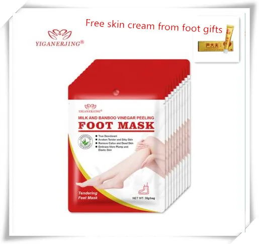 1bags=2 Milk bamboo vinegar foot Mask Socks exfoliating feet peeling Mask Foot Care Dead Skin Remove+Feet Anti Crack Cream
1bags=2 Milk bamboo vinegar foot Mask Socks exfoliating feet peeling Mask Foot Care Dead Skin Remove+Feet Anti Crack Cream