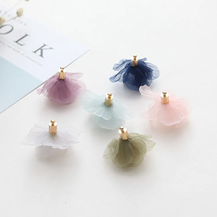 Girls Artificial Chiffon tassel Hair Flowers with metal head Flat Back Floral For DIY Kids Headbands
Girls Artificial Chiffon tassel Hair Flowers with metal head Flat Back Floral For DIY Kids Headbands