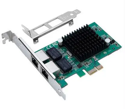 Совершенно новая гигабитная PCI-Express сетевая карта 1000 м PCI-e двойной RJ45 порт NIC адаптер для 82575 сервера чипсет
Совершенно новая гигабитная PCI-Express сетевая карта 1000 м PCI-e двойной RJ45 порт NIC адаптер для 82575 сервера чипсет