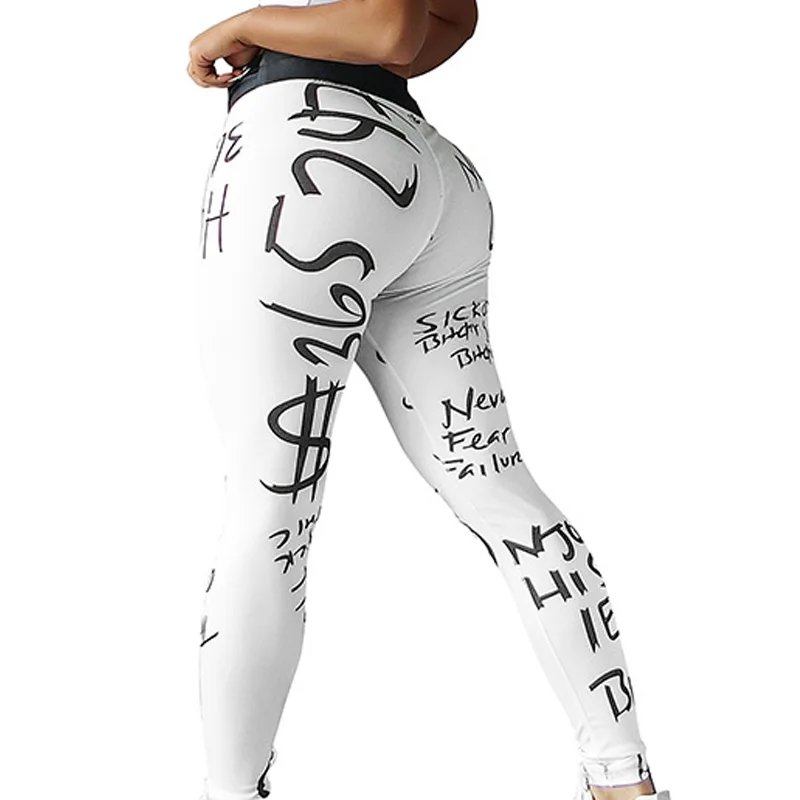 NORMOV 2019 New Womens Leggings Letter Printing High Waist Elastic Force Workout Slim Fit Leggings Fitness Polyester Leggings
NORMOV 2019 New Womens Leggings Letter Printing High Waist Elastic Force Workout Slim Fit Leggings Fitness Polyester Leggings