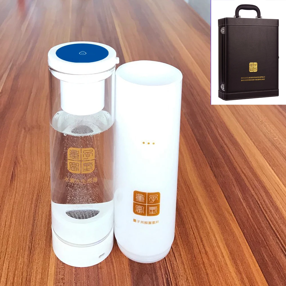 MRETOH 7.8HZ And Rechargeable PEM Electrolysis Hydrogen Rich Water Generator Anti-Aging Alkaline H2 Ionizer Glass Bottle IHOOOH
MRETOH 7.8HZ And Rechargeable PEM Electrolysis Hydrogen Rich Water Generator Anti-Aging Alkaline H2 Ionizer Glass Bottle IHOOOH