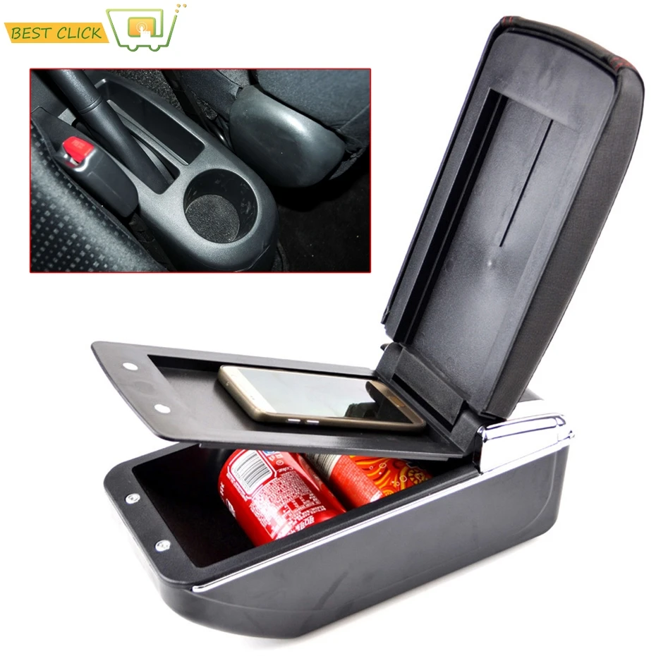 Двухслойный подлокотник для Toyota YARIS 2 2006 2011 хэтчбек Vitz центральная консоль