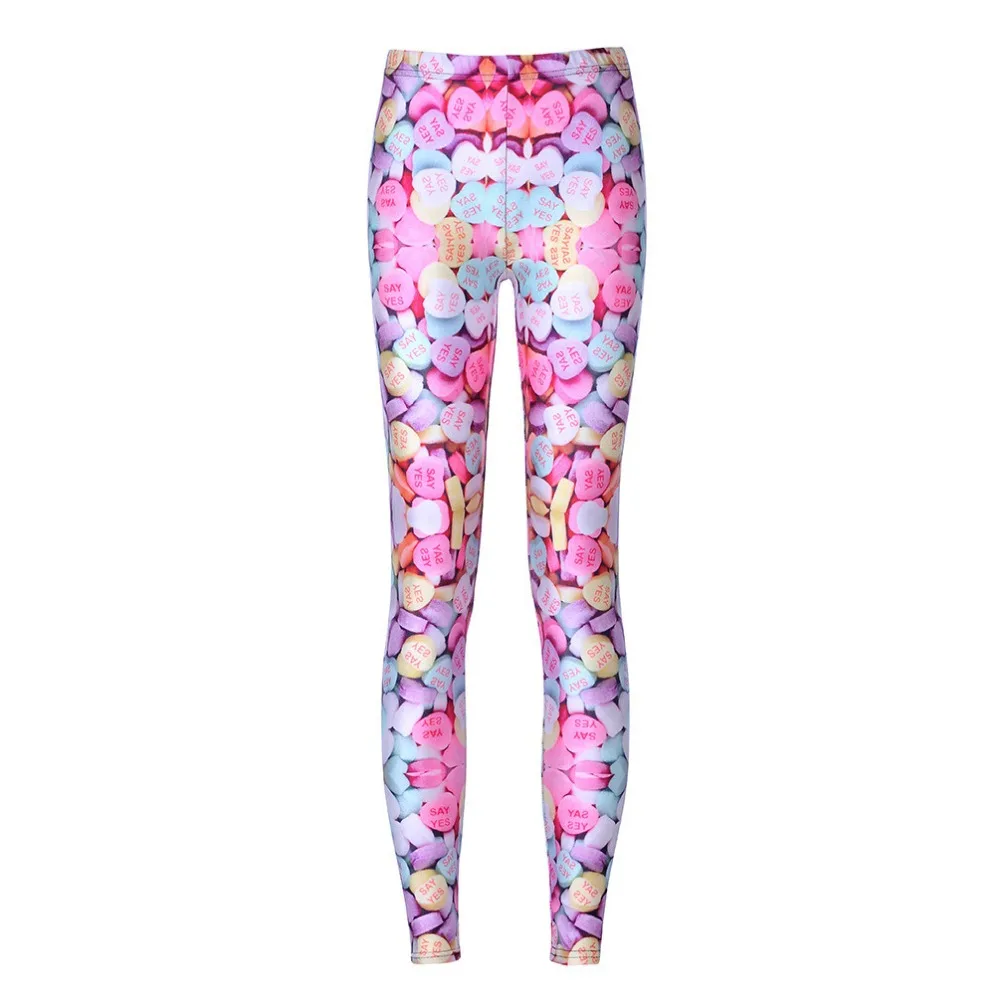 Fashion Women Say Yes Candy Print Leggings Slim Fit Thin ElasticPolyester Party Pants Casual Trousers Drop Shipping
Fashion Women Say Yes Candy Print Leggings Slim Fit Thin ElasticPolyester Party Pants Casual Trousers Drop Shipping