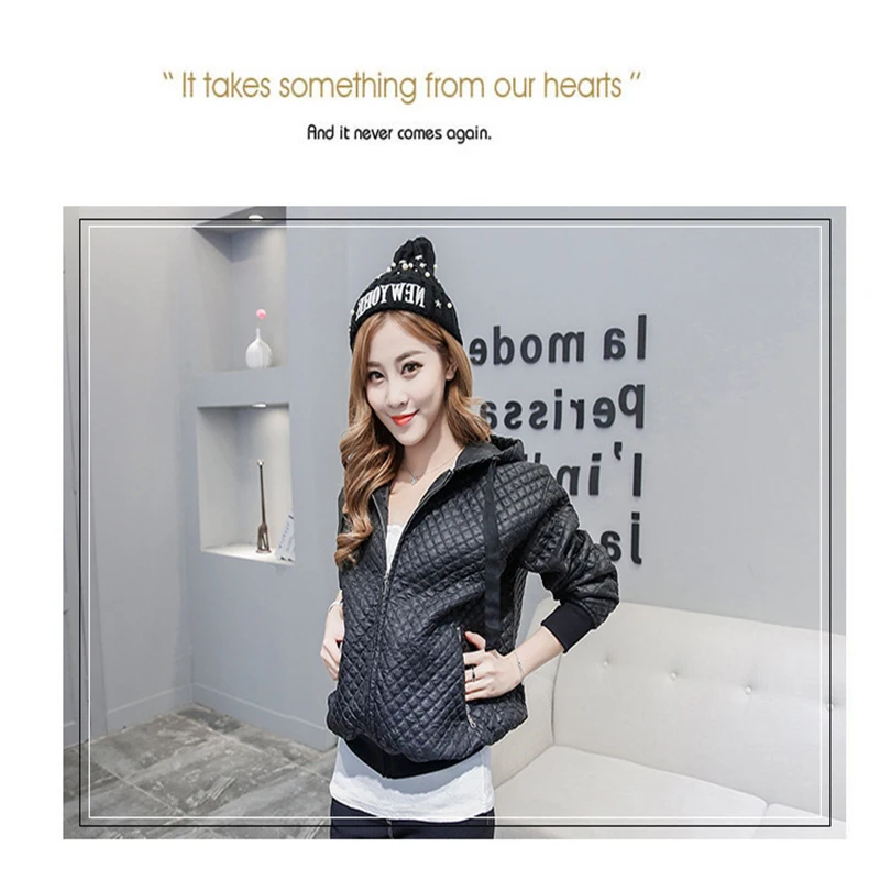 2017 spring new street coat parkas bomber jacket Women coat cool basic down jacket Padded zipper chaquetas biker out
2017 spring new street coat parkas bomber jacket Women coat cool basic down jacket Padded zipper chaquetas biker out