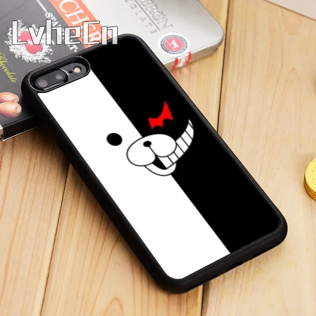 LvheCn Dangan Ronpa Monokuma чехол для телефона iPhone 5 6 s 7 8 plus 11 12 Pro X XR XS Max Samsung Galaxy S6 S7 edge S8