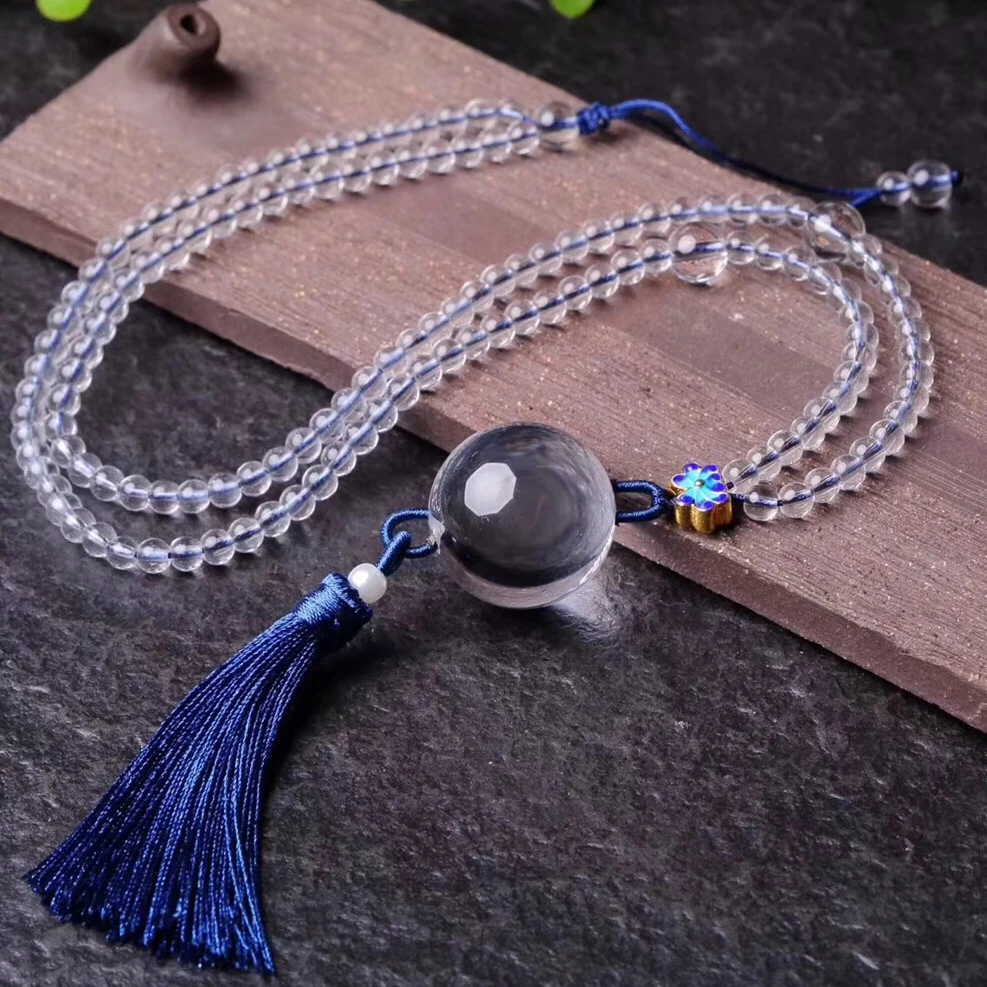 Wholesale White Natural Crystal Pendants Ball and Tassel Pendant Beads Sweater Chain Blessing Lucky Pendant Crystal Jewelry
Wholesale White Natural Crystal Pendants Ball and Tassel Pendant Beads Sweater Chain Blessing Lucky Pendant Crystal Jewelry