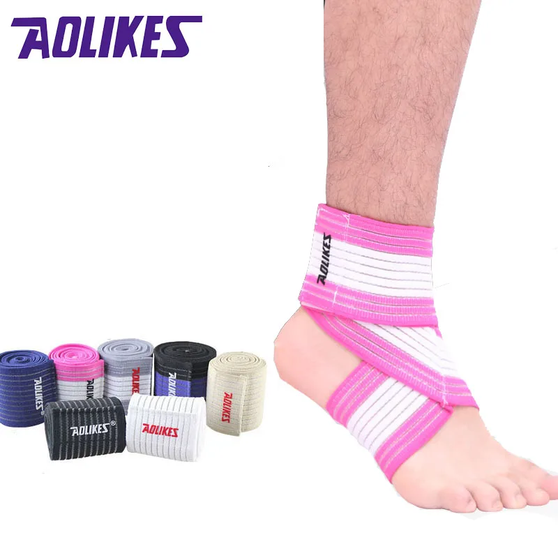 AOLIKES 1pcs Sports Ankle Strain Wraps Bandages Elastic Ankle Support Brace Protector For Fitness Running compression straps
AOLIKES 1pcs Sports Ankle Strain Wraps Bandages Elastic Ankle Support Brace Protector For Fitness Running compression straps