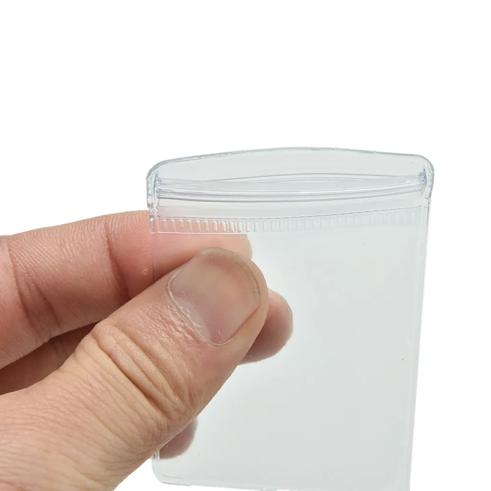 100 шт. прозрачные пластиковые Кошельки для монет 7 х5 см | Багаж и сумки