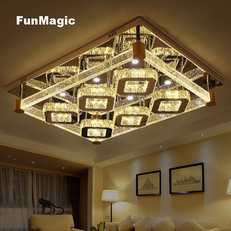 Modern Rectangle Bright Large Crystal LED Ceiling Light Living Room Decorative Lighting Bedroom Study LED Dimming Fixture Lamp
Modern Rectangle Bright Large Crystal LED Ceiling Light Living Room Decorative Lighting Bedroom Study LED Dimming Fixture Lamp