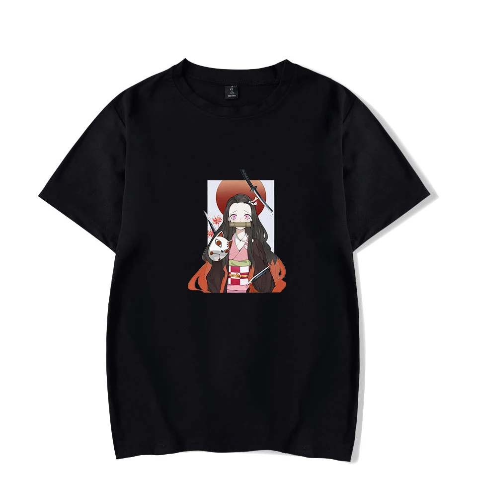 Summer Demon Slayer Kimetsu t shirt Men/women Cotton Harajuku High Quality Short Sleeve Hip Hop Cartoon boy's black T-shirt Tops
Summer Demon Slayer Kimetsu t shirt Men/women Cotton Harajuku High Quality Short Sleeve Hip Hop Cartoon boy's black T-shirt Tops
