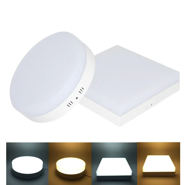 6W 12W 18W 24W LED Ceiling Downlight Surface Mounted Round LED Down light Warm White/White/Cold White AC85-265V L+ LED Driver
6W 12W 18W 24W LED Ceiling Downlight Surface Mounted Round LED Down light Warm White/White/Cold White AC85-265V L+ LED Driver